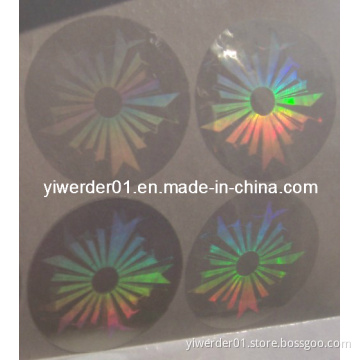 OPP Transparent Laser Hologram Sticker (H-070)
